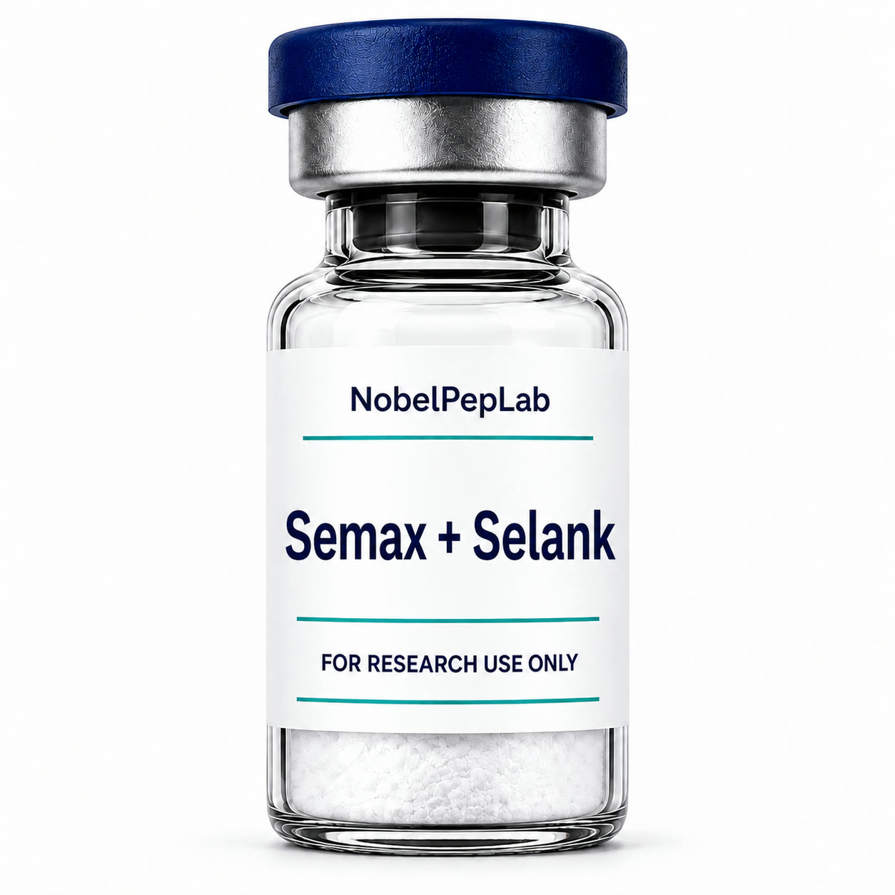 Semax + Selank research peptide